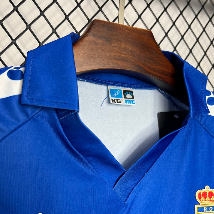 1990-91 Real Oviedo Home Kit
