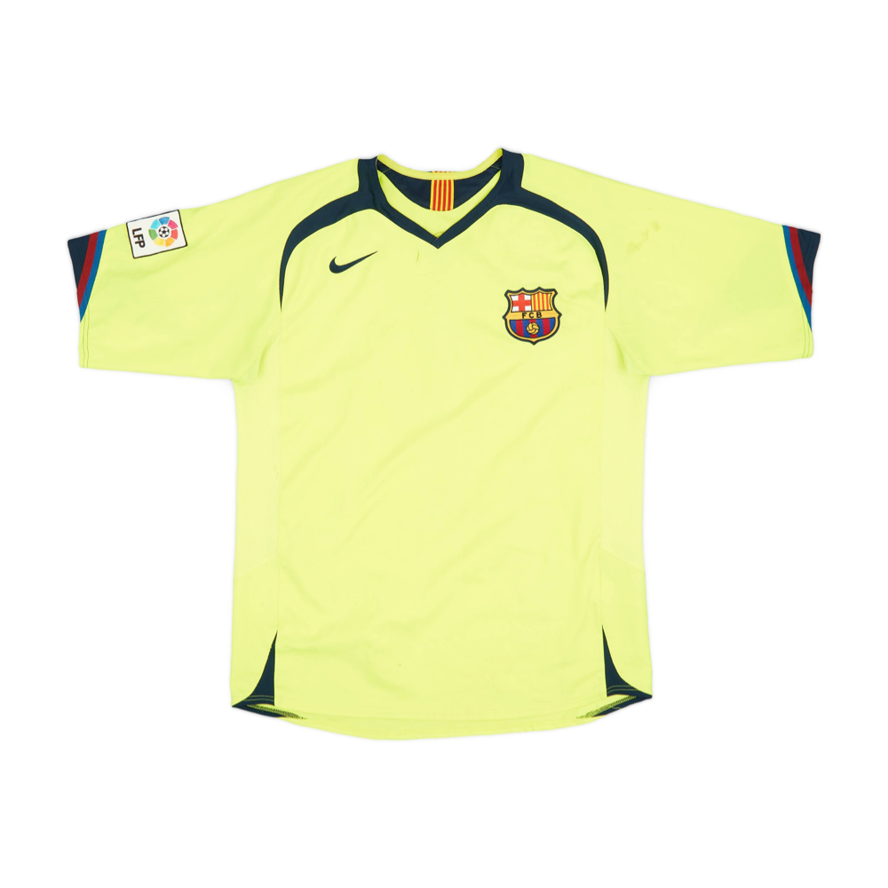 2005-06 FC Barcelona Away Kit