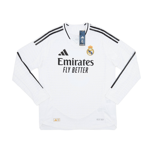 2024-25 Real Madrid CF Home Long Sleeve Kit