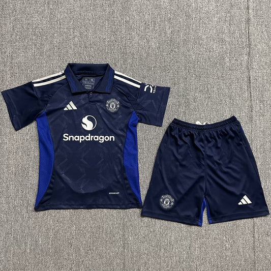 2024/25 Manchester United Away Short Sleeve Kids' Jersey