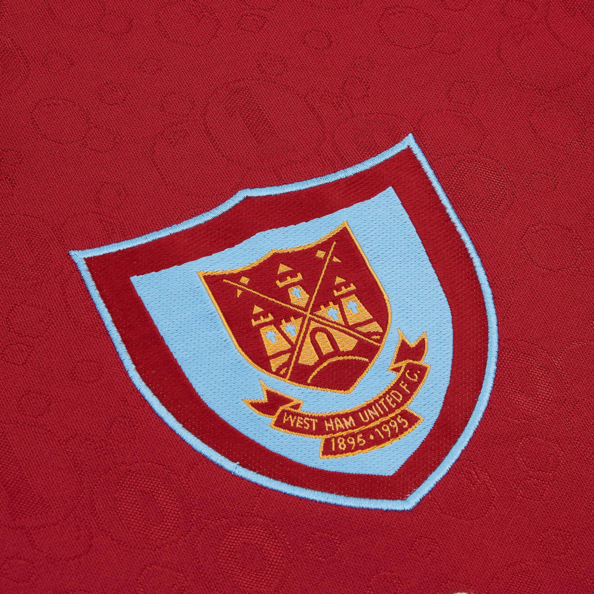 1995-97 West Ham United FC Home Kit