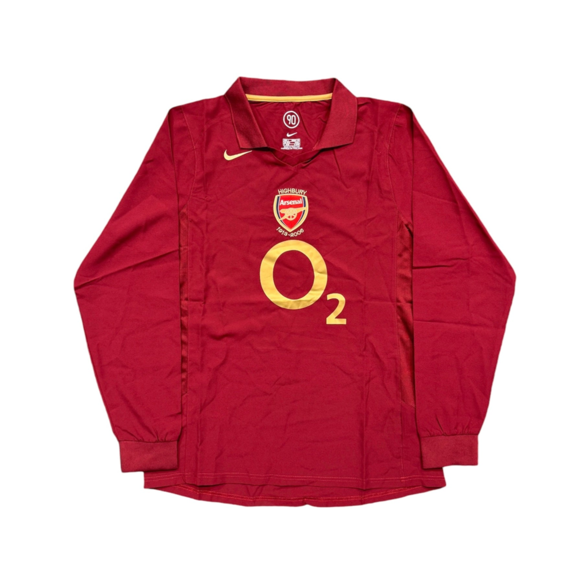2005-06 Arsenal FC Home Long Sleeve Kit