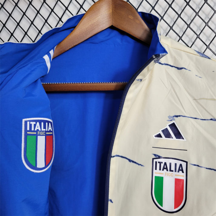 Italy Windbreaker Blue White