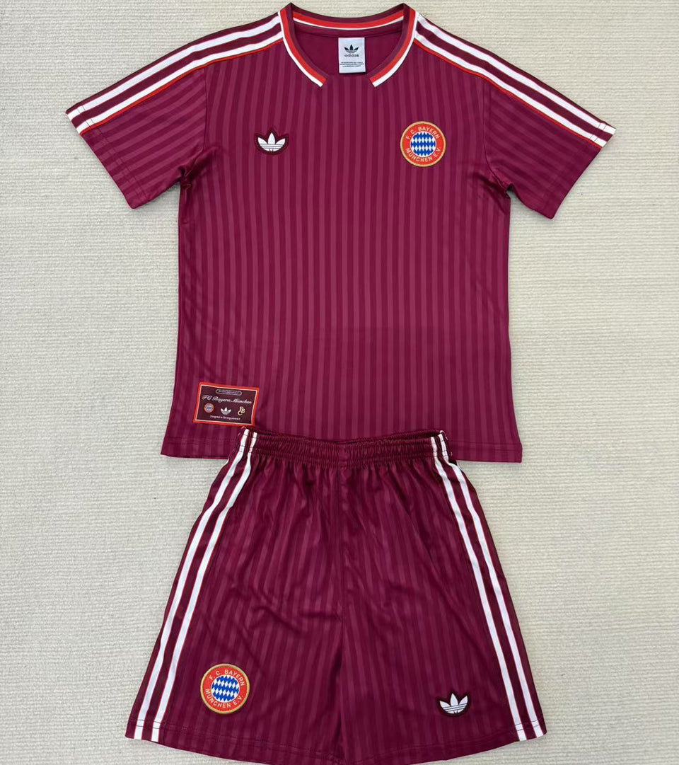 2025 Bayern Munich Special Short-Sleeved Retro Children's Jersey