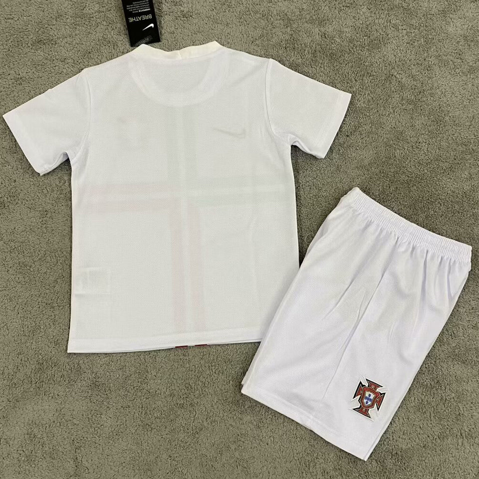2012 Portugal Away Kids National Team Retro