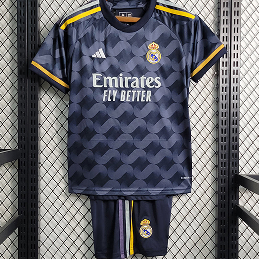 2023/24 Real Madrid Away Short Sleeve Kids' Jersey