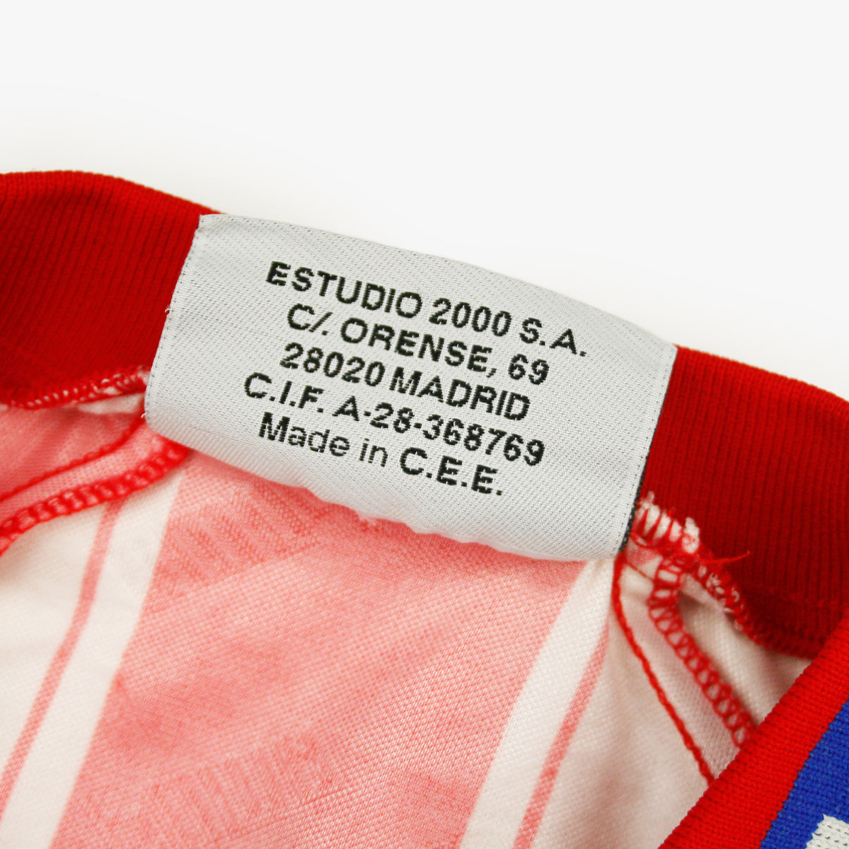 1995-96 Atlético de Madrid Home Kit