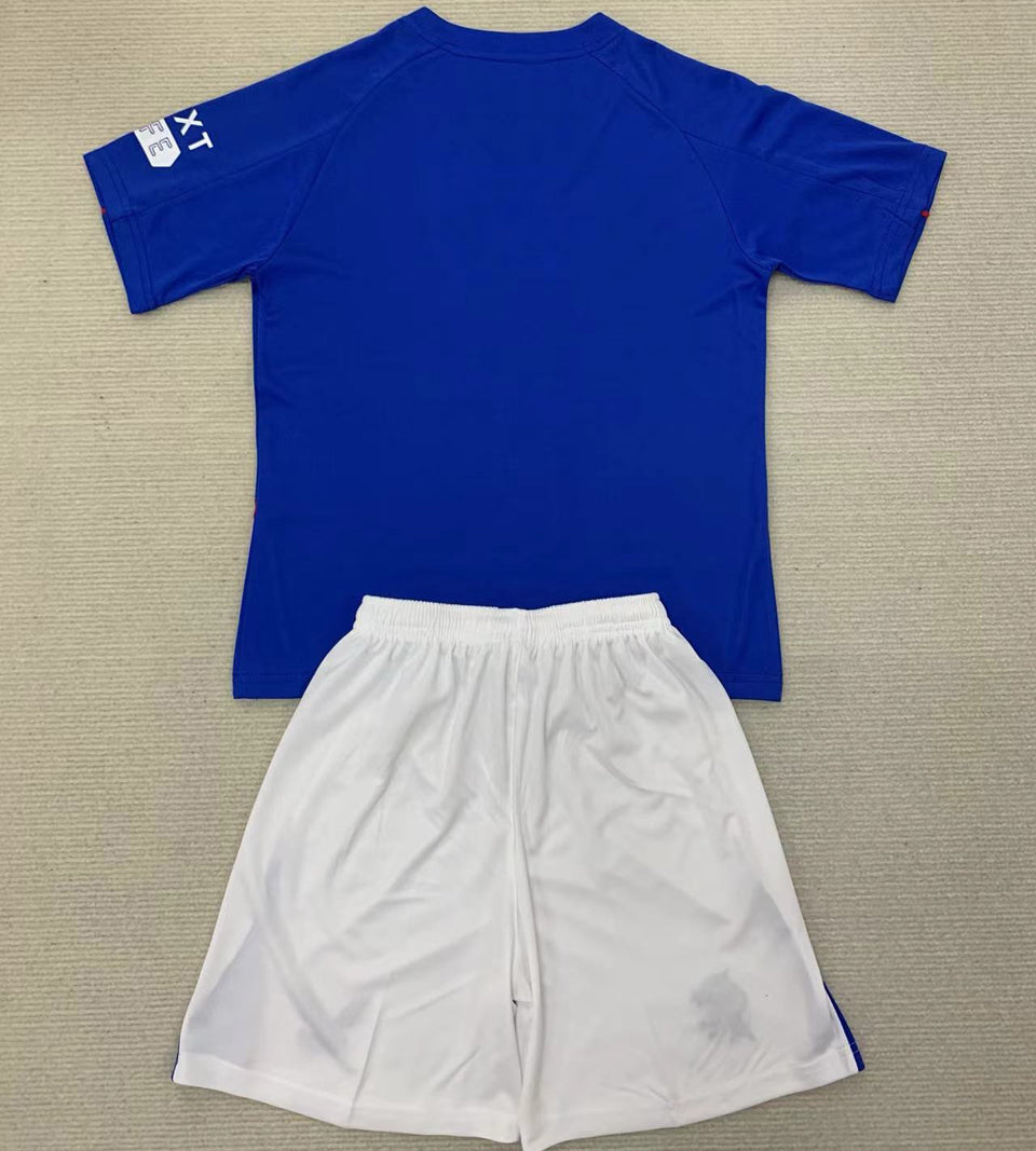 2024/25 Glasgow Rangers Home Short Sleeve Kids Jersey