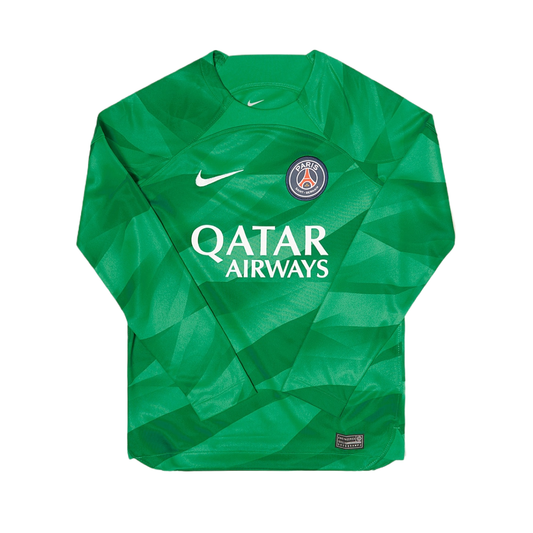 2023-24 Paris Saint-Germain FC Green Goalkeeper Kit