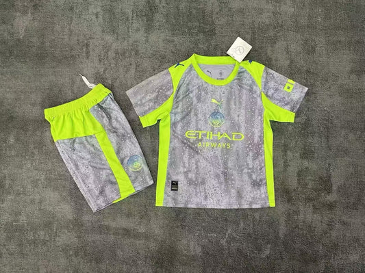 2025-26 Manchester City FC Third Kit Kids