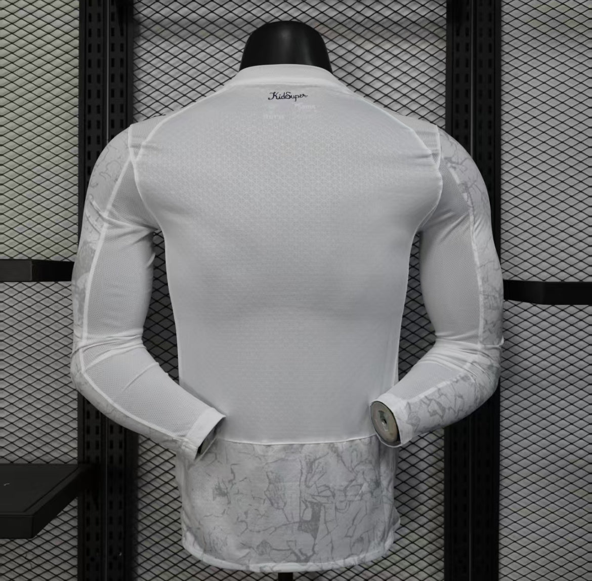 2025-26 Manchester City Away Long Sleeve Kit