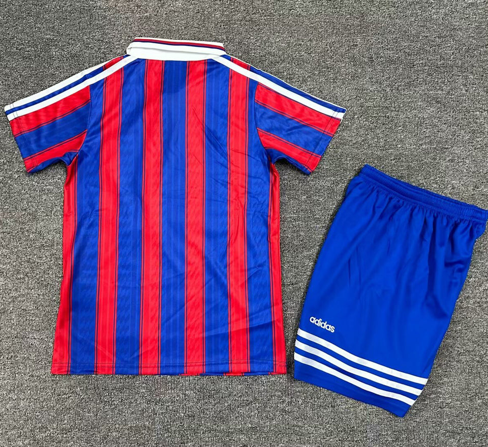 1995/97 Bayern Munich Home Short Sleeve Retro Kids Jersey