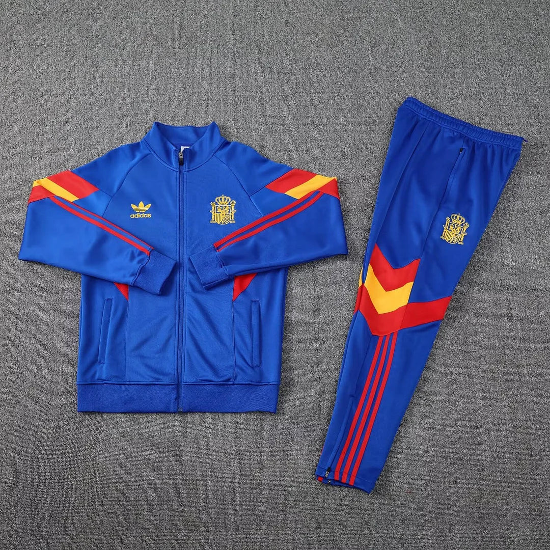 2025-2026 Spain Blue Tracksuit