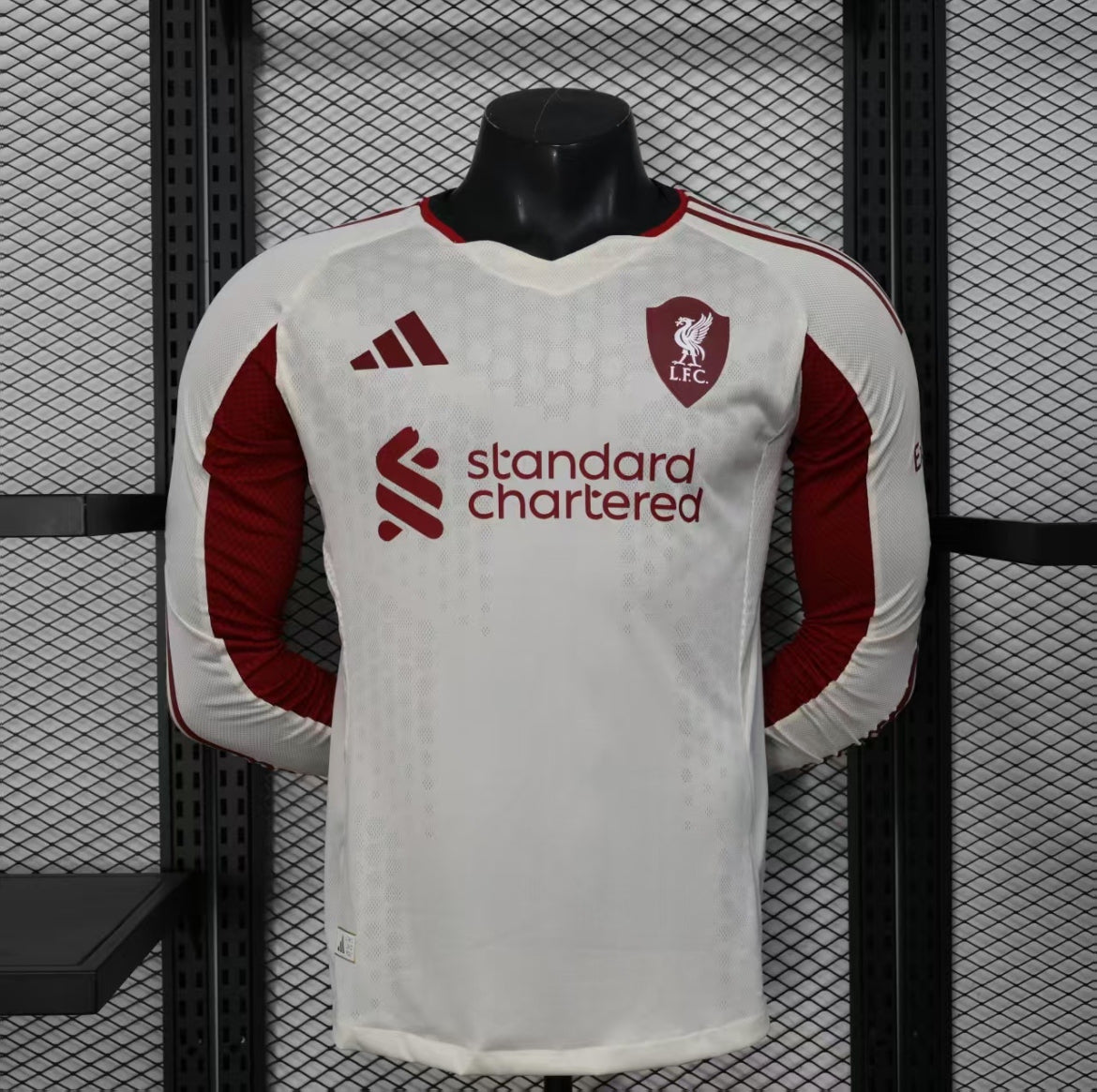2025-26 Liverpool FC Away Kit Long Sleeve