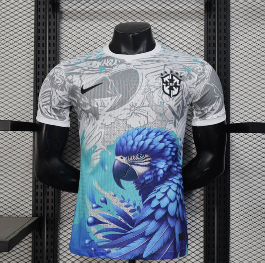 2025-26 Brazil Special Edition White & Blue Parrot