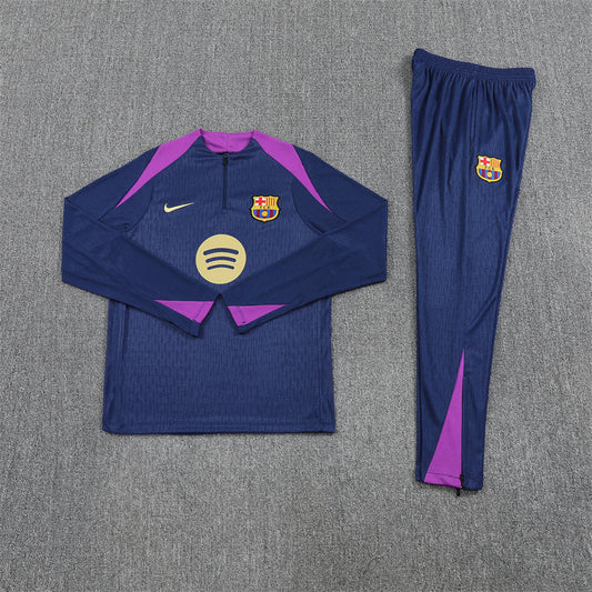 2025/2026 Barcelona Blue and Purple Tracksuit