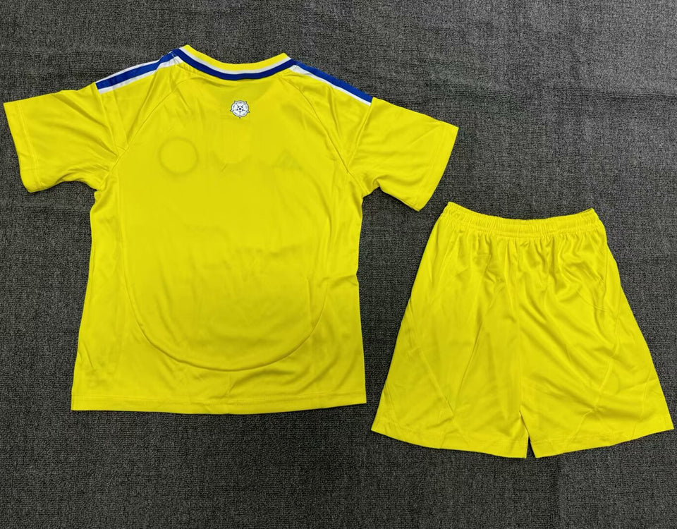 2024/25 Leeds United Away Short Sleeve Kids' Jersey