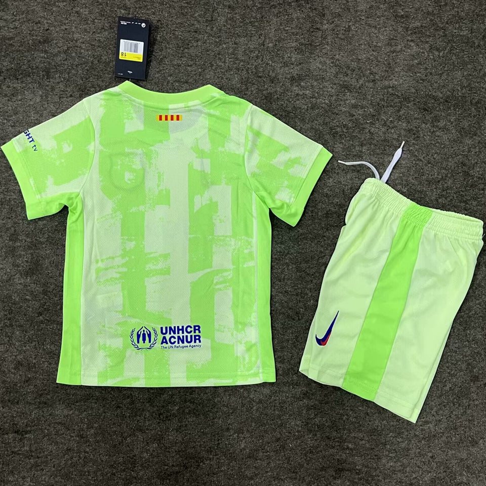 2024/25 Barcelona Third Short Sleeve Kids Jersey