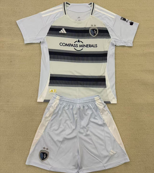 2025/26 Kansas City Home Short Sleeve Kids Jersey