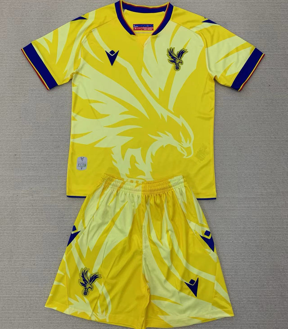 2024/25 Crystal Palace Away Short Sleeve Kids' Jersey