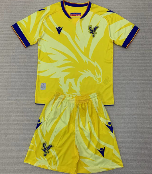 2024/25 Crystal Palace Away Short Sleeve Kids' Jersey