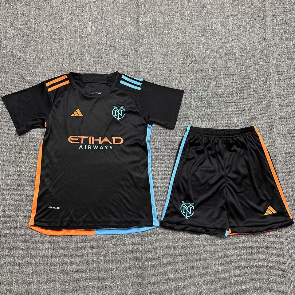 2024/25 New York City Away Short Sleeve Kids' Jersey