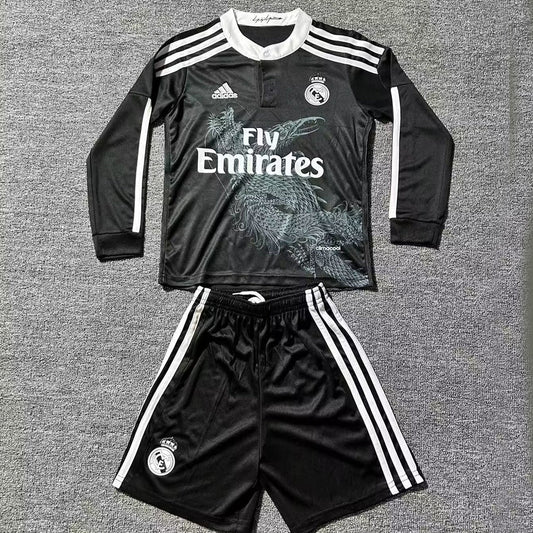 2014/15 Real Madrid Special Long Sleeve Retro Kids Jersey