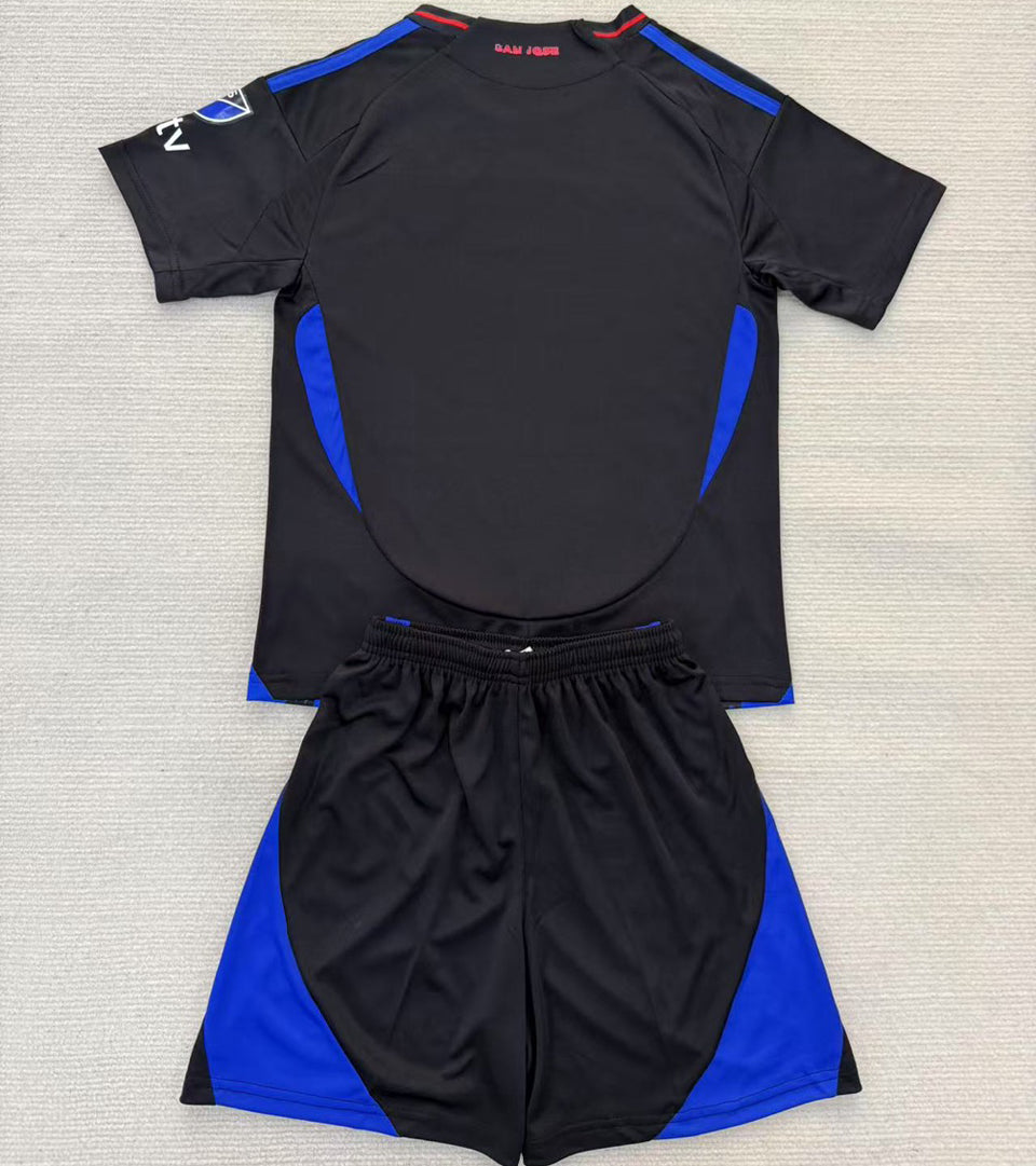 Jersey 2025/26 SJ Earthquakes Home Short Sleeve Child