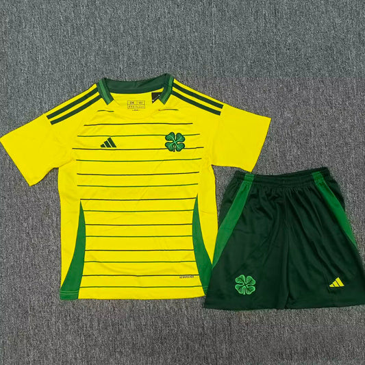 2024/25 Celtic Away Short Sleeve Kids Jersey