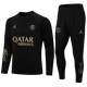 Psg Paris Saint-Germain Black and Gold Tracksuit