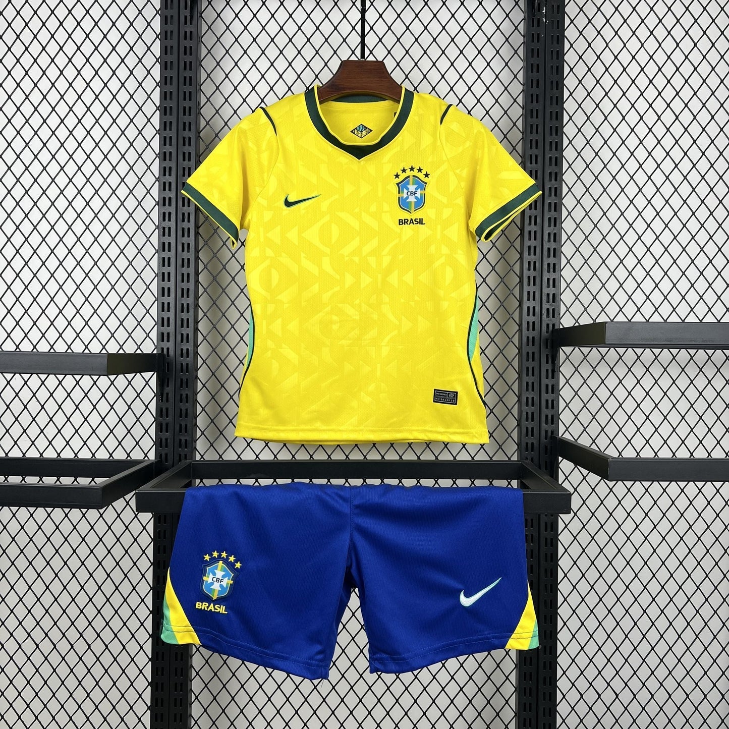 2026 Brazil Home World Cup Kit Kids Size