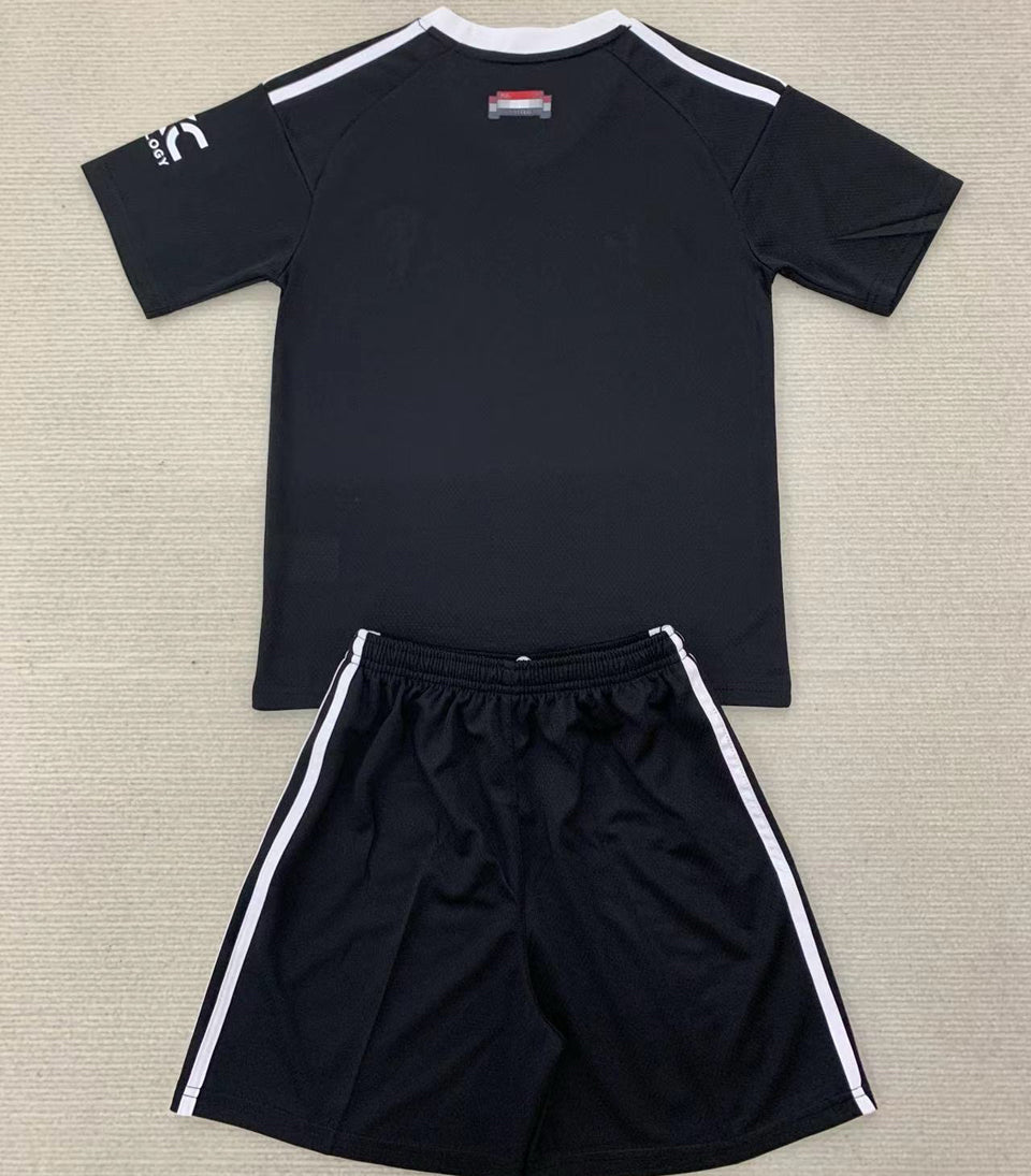 2024/25 Manchester United Goalkeeper Short Sleeve Jersey for Kids