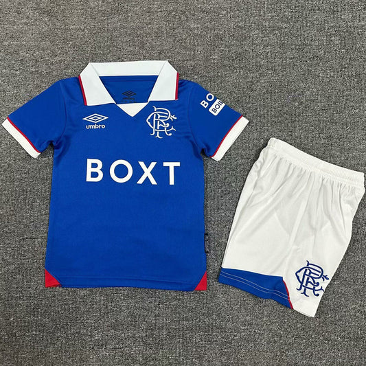 2025-26 Rangers Home Kit Kids