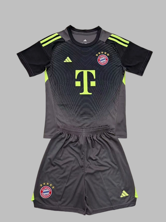 2025-26 Bayern Munich Goalkeeper Kit Kids