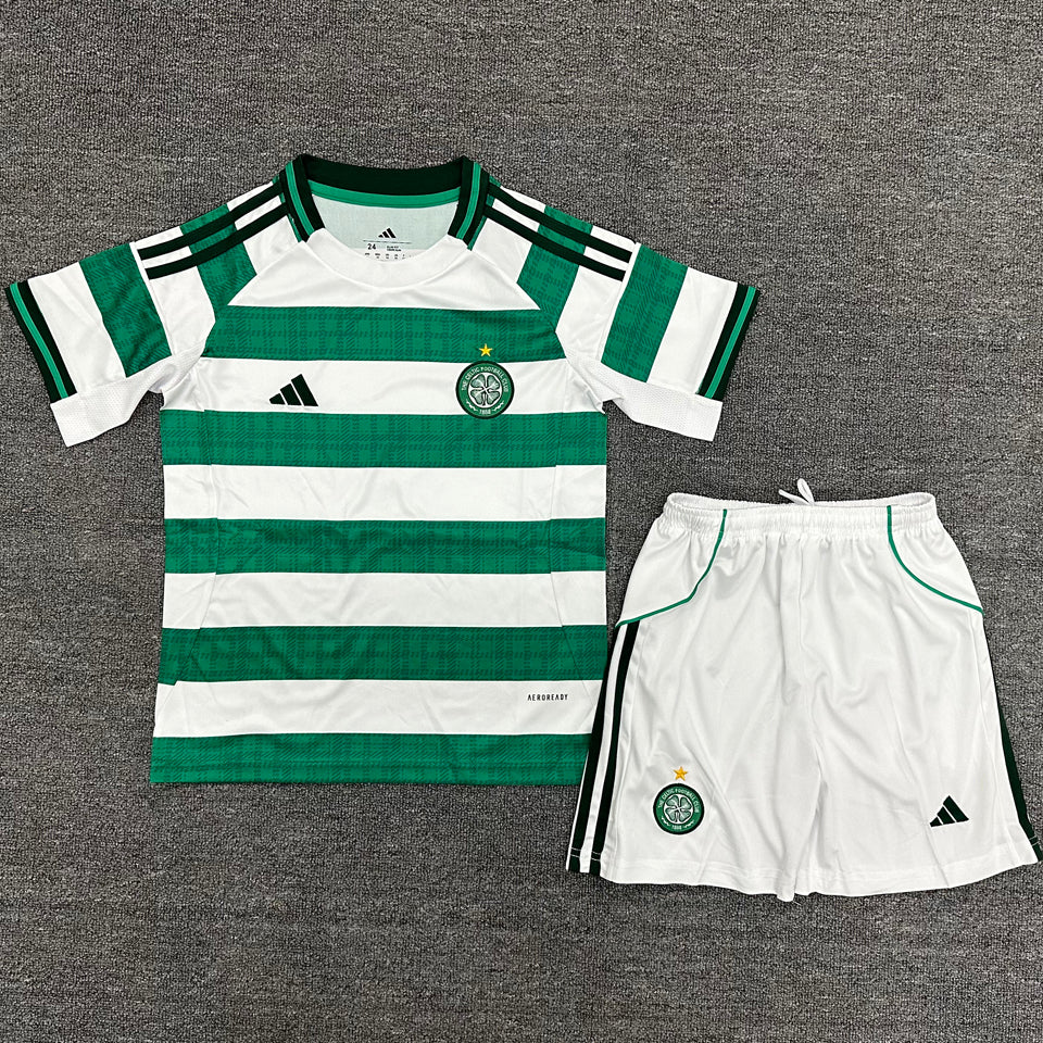 2025-26 Celtic Home Kit Kids