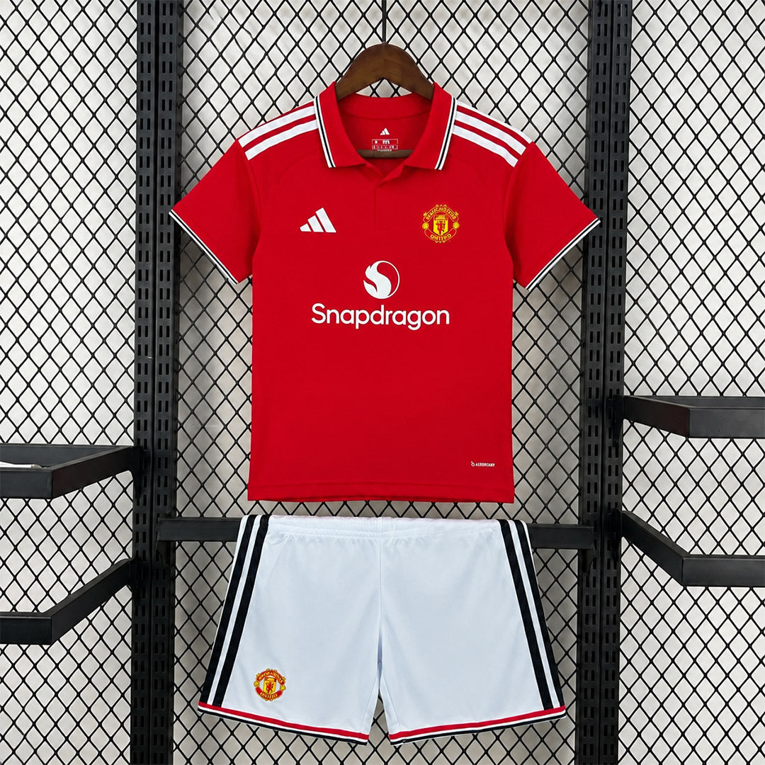26/27 Manchester United Home Kit Kids