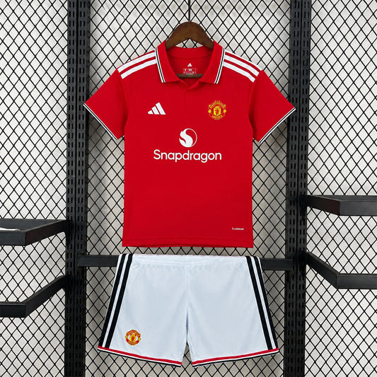 26/27 Manchester United Home Kit Kids