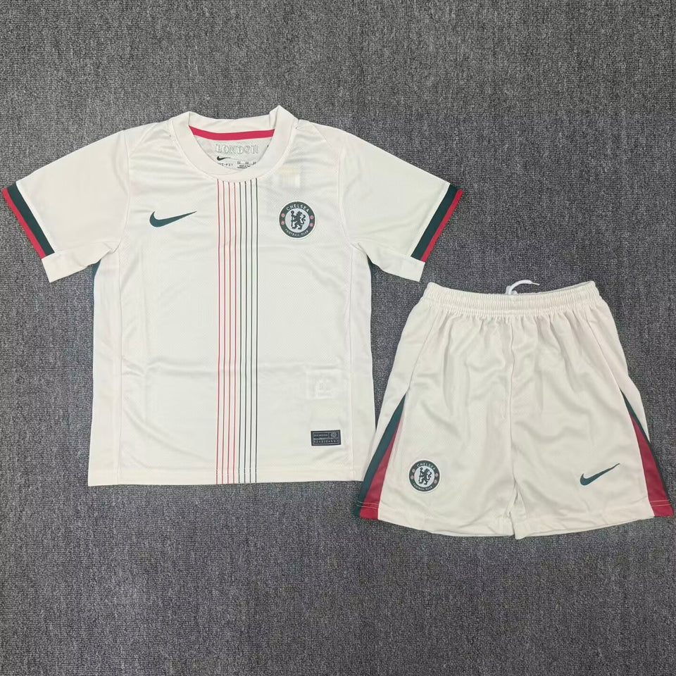 2025-26 Chelsea FC Away Kit Kids